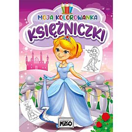 Księżniczki. Moja kolorowanka