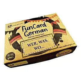 Fun Card German WER, WAS, WO...