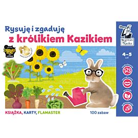 Kapitan Nauka. Rysuję i zgaduję z królikiem Kazikiem