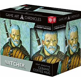Kubek 450ml Game Art Chronicles The Witcher Geralt Van Gogh Mug