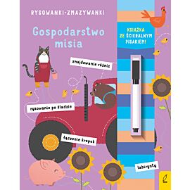 Rysowanki-zmazywanki. Gospodarstwo misia