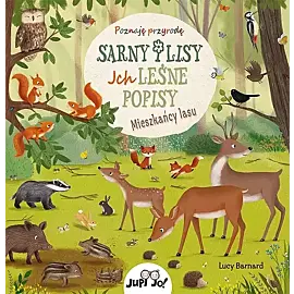 Sarny i lisy. Ich leśne popisy.
