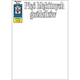 Kapitan Żbik - 54 - Pięć błękitnych goździków (białe napisy, okładka blank)