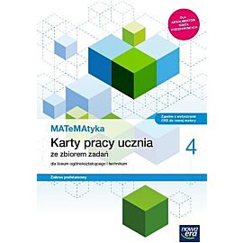 Nowe matematyka karty pracy klasa 4 liceum i technikum zakres podstawowy
