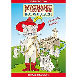 Wycinanki przestrzenne Kot w butach