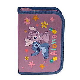 Piórnik z wyposażeniem Stitch & Angel Aloha DS26VV-P001