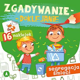 Segregacja śmieci. Zgadywanie-doklejanie