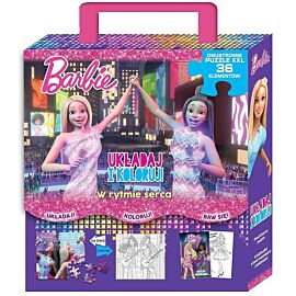 Barbie. Układaj i koloruj. W rytmie serca
