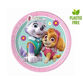 Talerzyki papierowe Paw Patrol Skye&Everest  20cm 8szt.