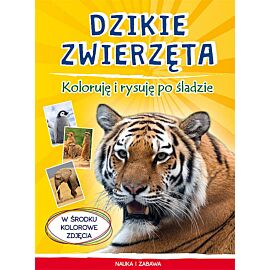 Dzikie zwierzęta Koloruję i rysuję po śladzie