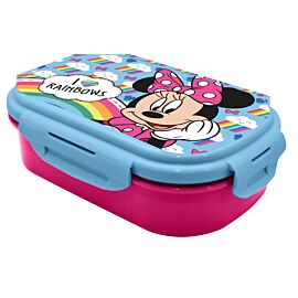 Pudełko śniadaniowe + sztućce Minnie MN30016