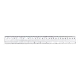 Linijka GRAND plastikowa z uchwytem - 30cm/12cali
