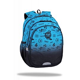 Coolpack, Plecak szkolny Jerry - Game Over Gradient Blue (F029008)