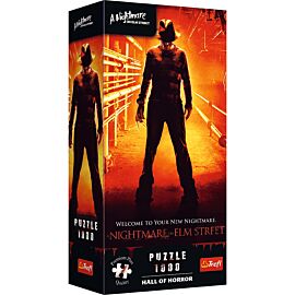 Puzzle 1000 Halloween Trefl Premium Plus Koszmar z ulicy Wiązów 12110