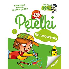 Pętelki. Kolorowanki