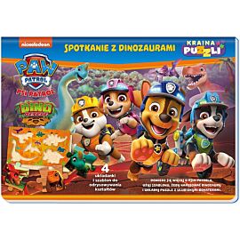 Psi Patrol. Kraina puzzli. Spotkanie z dinzaurami.