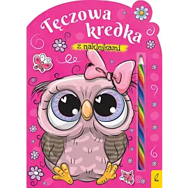 Tęczowa kredka. Sowa