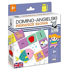 Kapitan Nauka. Domino Angielski. Pierwsze słowa