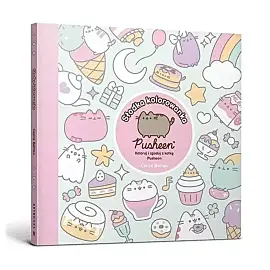Pusheen Słodka kolorowanka Koloruj i zgaduj z kotką Pusheen