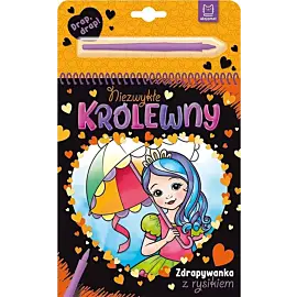 Niezwykłe królewny. Zdrapywanka z rysikiem