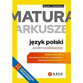 Matura arkusze język polski
