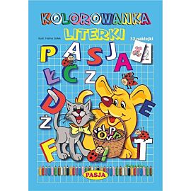Kolorowanka Literki
