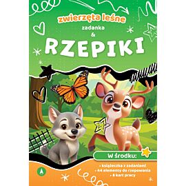 Zwierzęta leśne. Zadanka & rzepiki