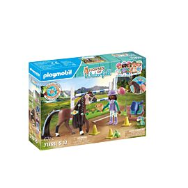 Playmobil Zoe i Blaze z przeszkodami 71355