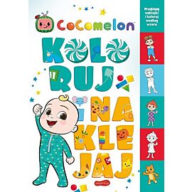 Cocomelon. Koloruj i naklejaj