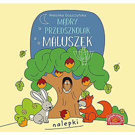 Mądry przedszkolak Maluszek Książeczka z nalepkami