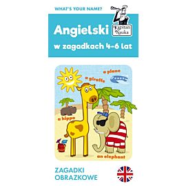 Angielski 4-6 lat. Zagadki obrazkowe. Kapitan Nauka