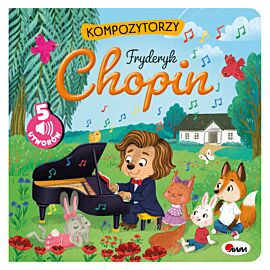 Fryderyk Chopin z panelem dźwiękowym. Kompozytorzy