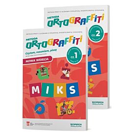 Ortograffiti. MIKS.  Poziom zaawansowany. Część 1 i 2. Klasy IV-VI. Zestaw