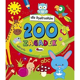 Dla bystrzaków przedszkolaków 200 zagadek