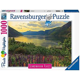 Puzzle 2d 1000 skandynawskie krajobraz 2 16743