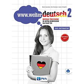 www.weiter deutsch 2 Materialy ćwiczeniowe do języka niemieckiego dla klasy 8 Kurs kontynuacyjny Szkoła podstawowa