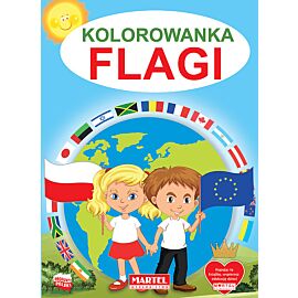 Flagi. Kolorowanka