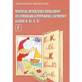 Materiał wyrazowo obrazkowy do utrwalania poprawnej wymowy głosek k ki g gi