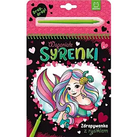 Wspaniałe syrenki. Zdrapywanka z rysikiem