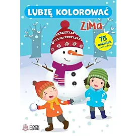 Zima Lubię kolorować
