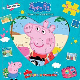Peppa Pig. Książka z puzzlami. Świat do odkrycia