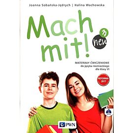 Mach mit! neu 3 Materiały ćwiczeniowe do języka niemieckiego dla klasy 6