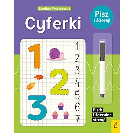 Pisz i ścieraj! Cyferki