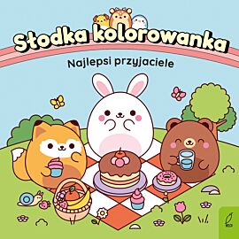 Słodka kolorowanka. Najlepsi przyjaciele
