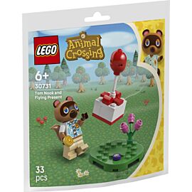 LEGO Animal Crossing Tom Nook i latający prezent 30731