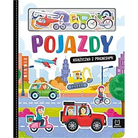 Pojazdy. Książeczka z magnesami