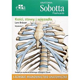 Anatomia Sobotta Flashcards. Kości, stawy i więzadła