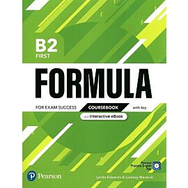 Formula B2 First Coursebook with key and Interactive eBook
