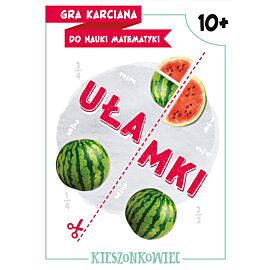 Ułamki. Gra karciana do nauki matematyki. Kieszonkowiec