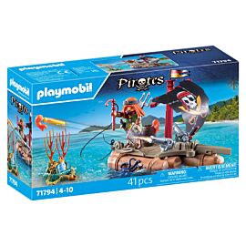 Playmobil Piracka tratwa ze skarbem 71794